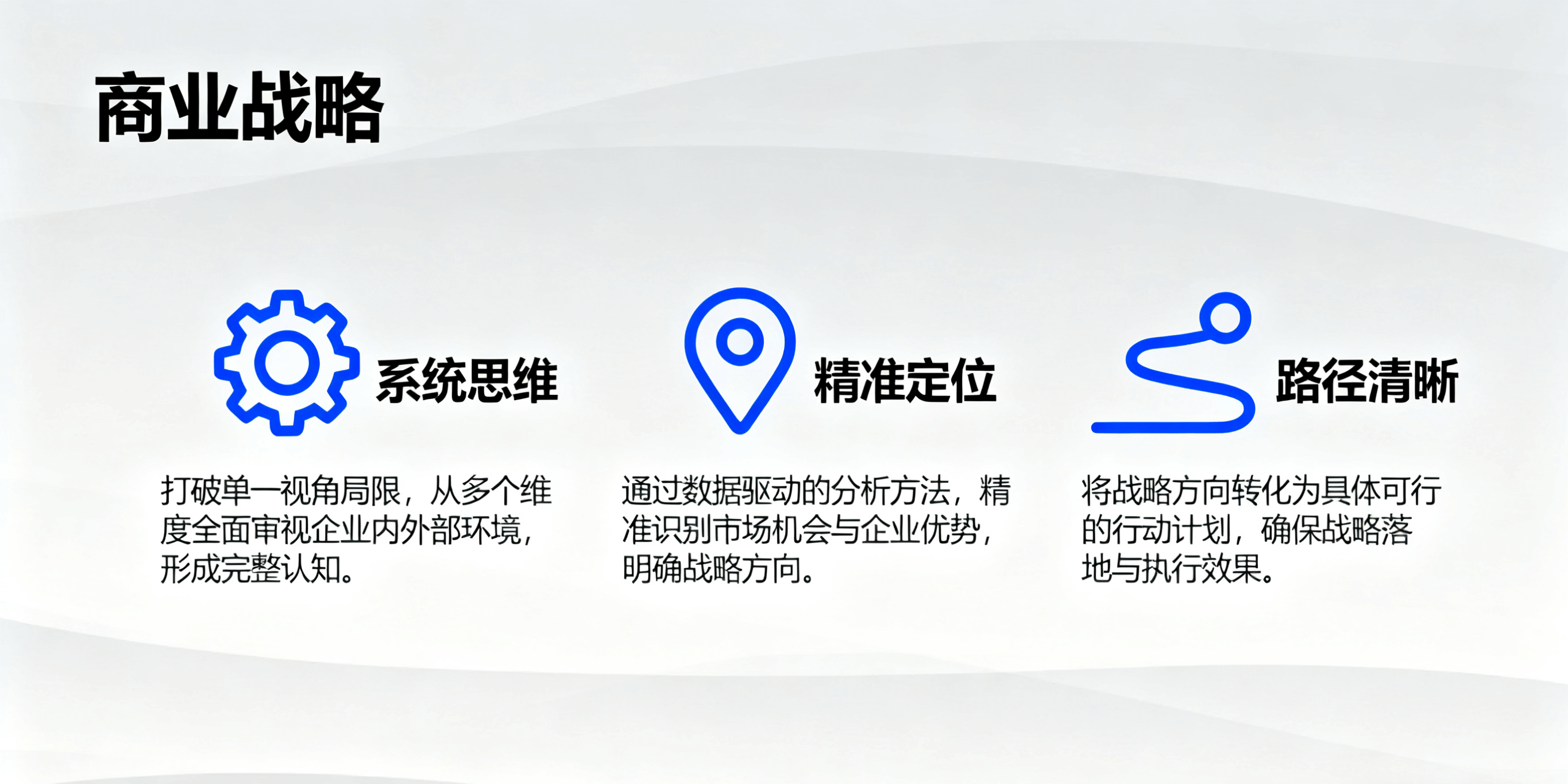 战略规划示意图